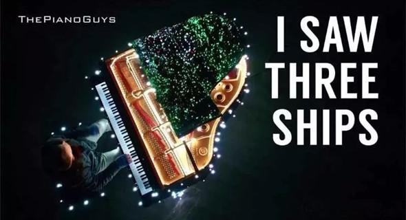 一架钢琴带来的最具创意的圣诞灯光秀