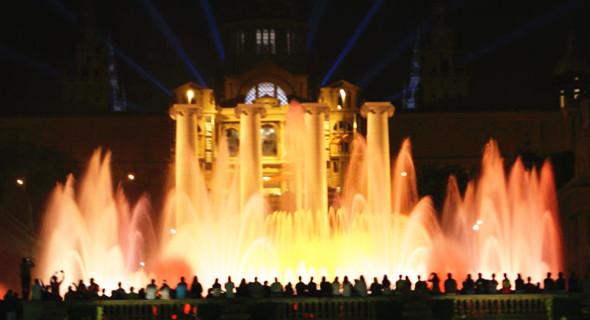 巴塞罗那梦幻音乐喷泉