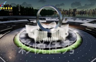 湖北“浠水圆梦”雕塑喷泉，成为当地地标！——彩悦佳秀出品